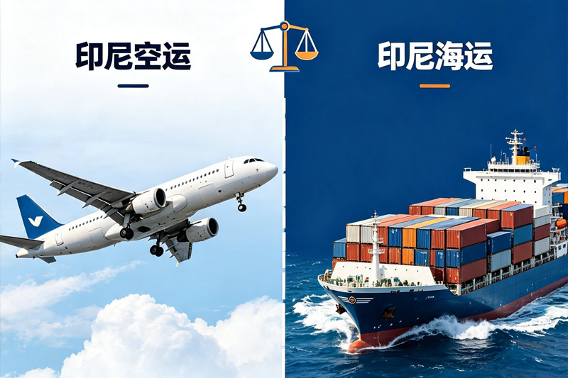 发货到印尼，选海运还是空运？